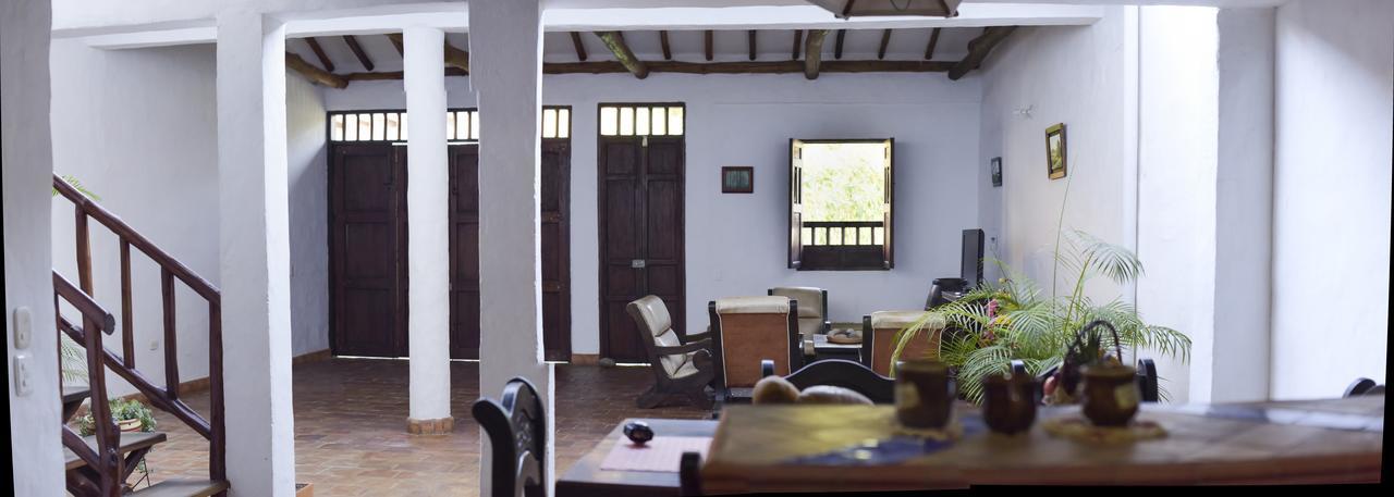Casa De Huespedes Samuel Villa Barichara Exterior photo
